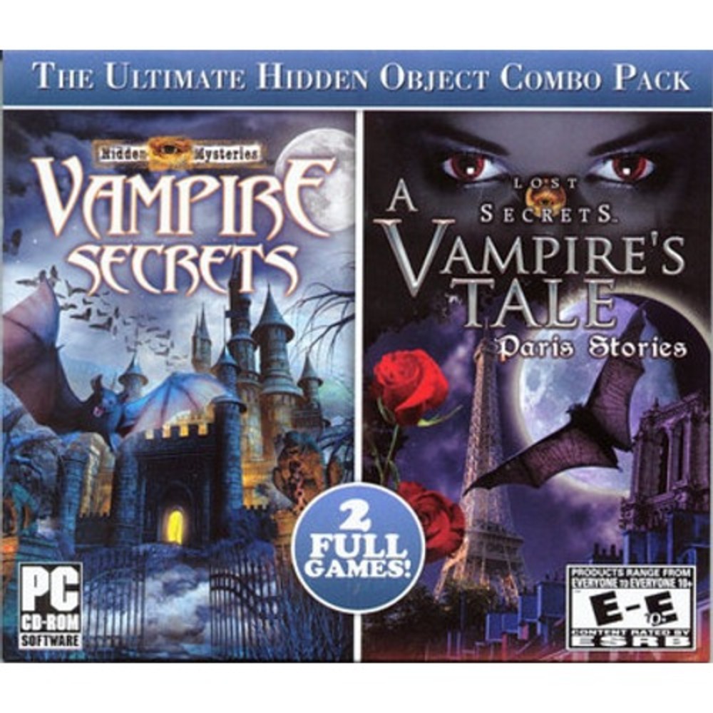Hidden Mysteries Vampire Secrets Secrets: Vampire's Tale Paris PC Game